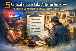 criminal defense investigator